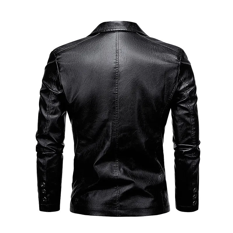 Men's 2022 Winter New Versatile Leather Jackets