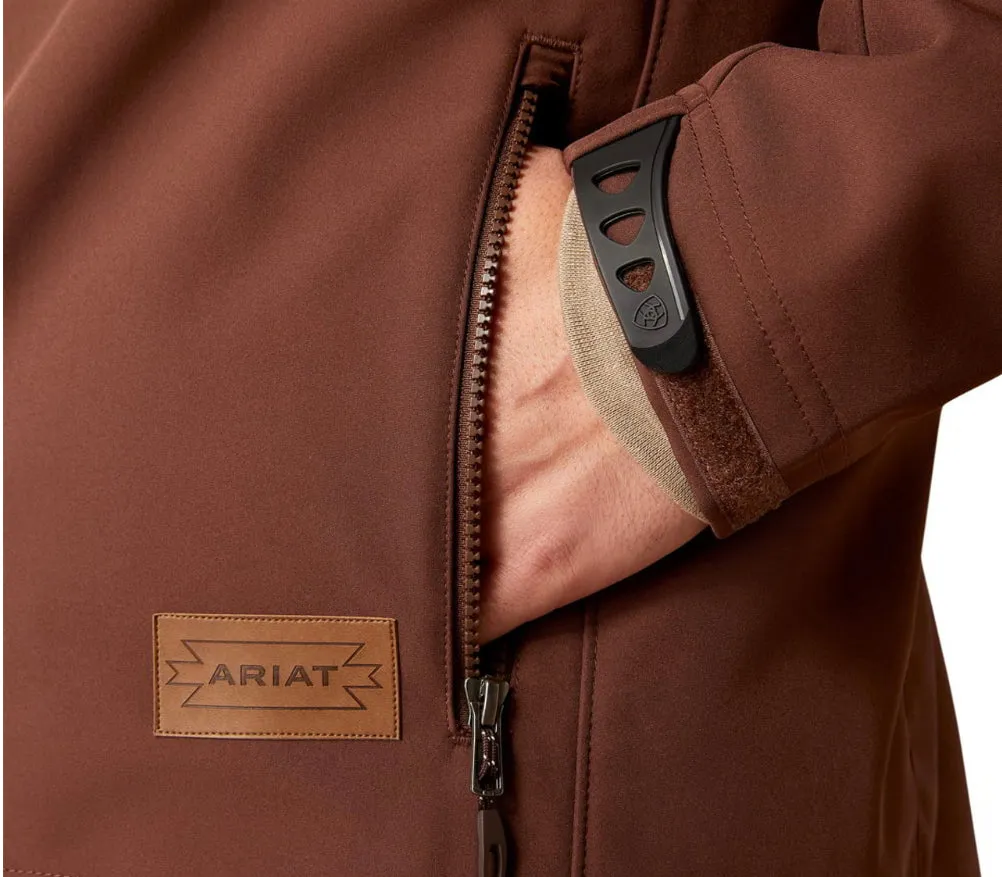 Men’s Ariat Shaved Chocolate Logo 2.0 Chimayo Jacket