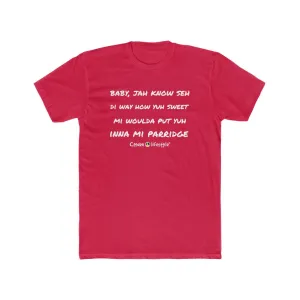 Men's Cotton Crew Tee (Parridge)