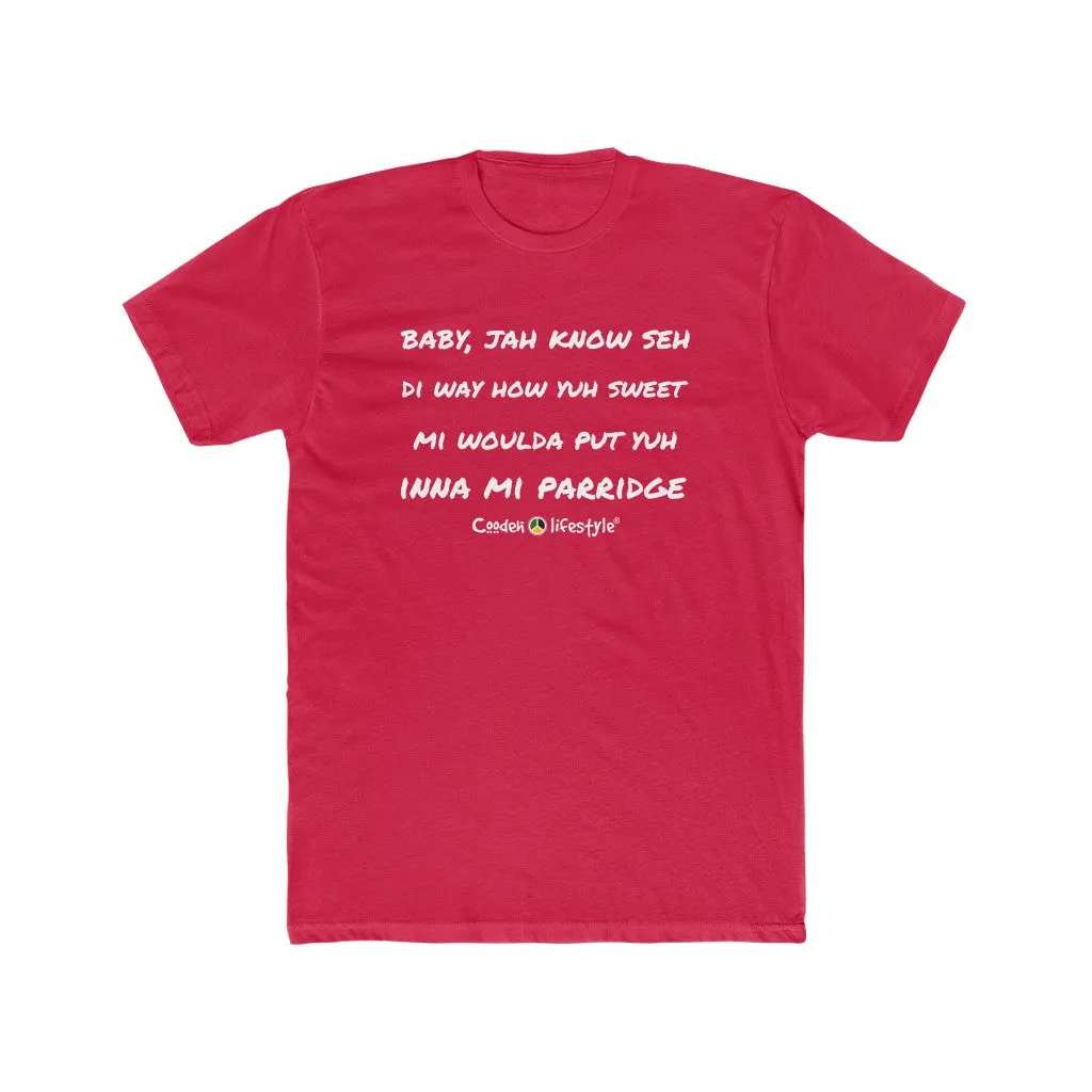 Men's Cotton Crew Tee (Parridge)