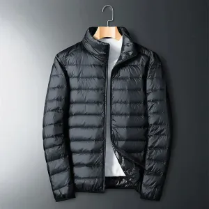 Men's down jacket - slightly warm and versatile