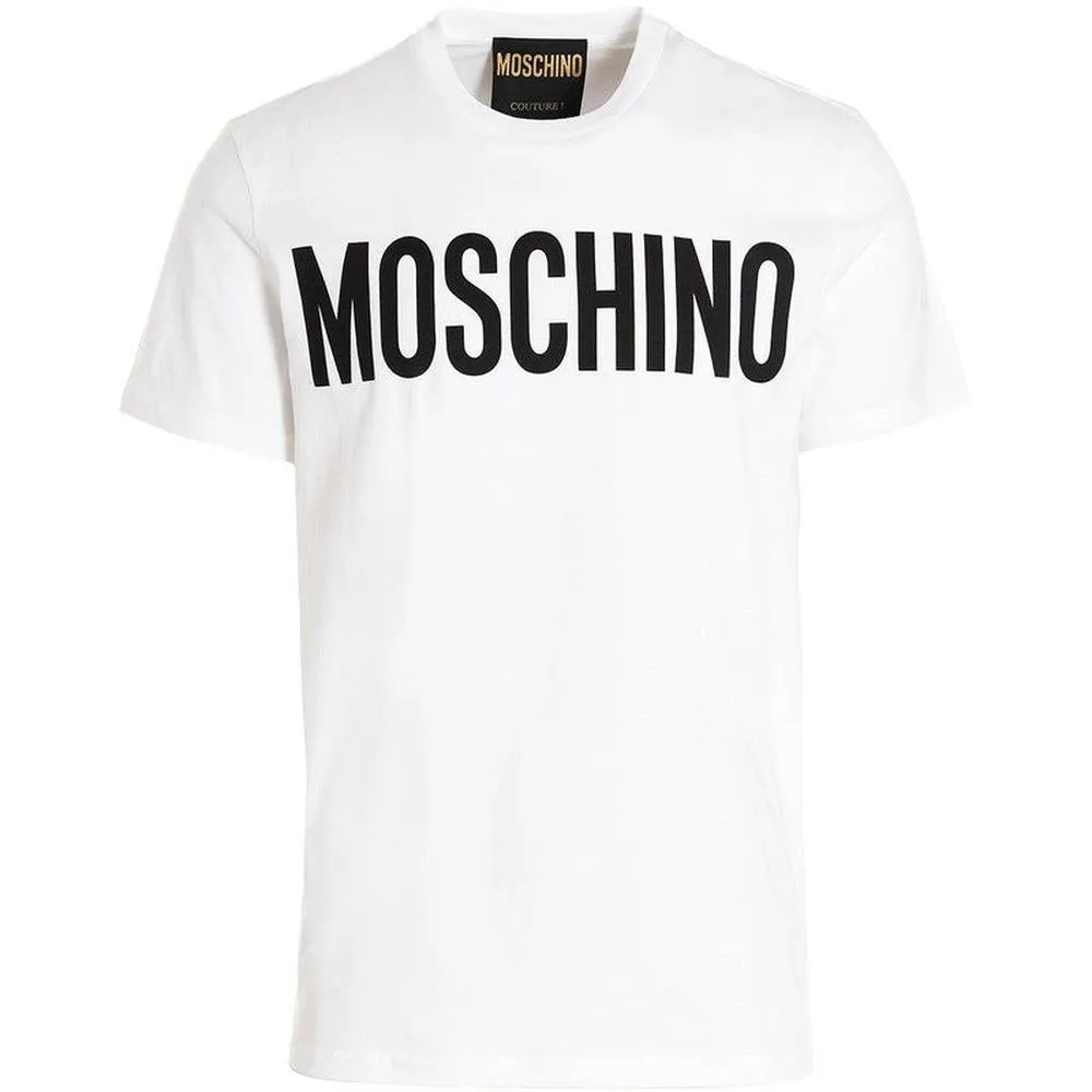 Men's Moschino Logo Print T-shirt, White