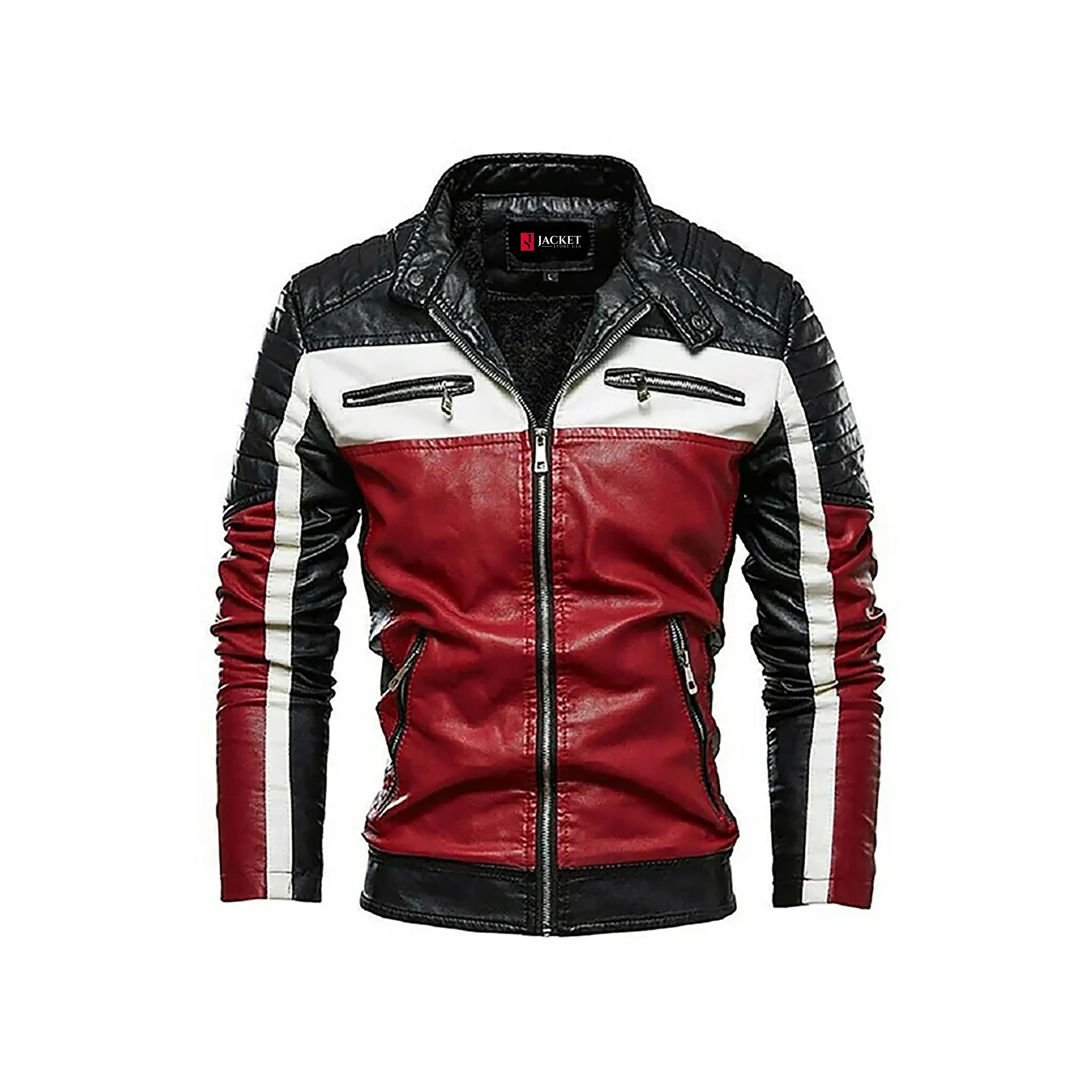 Men's Slim Fit Original Leather Moto Jacket “ Premium Quality