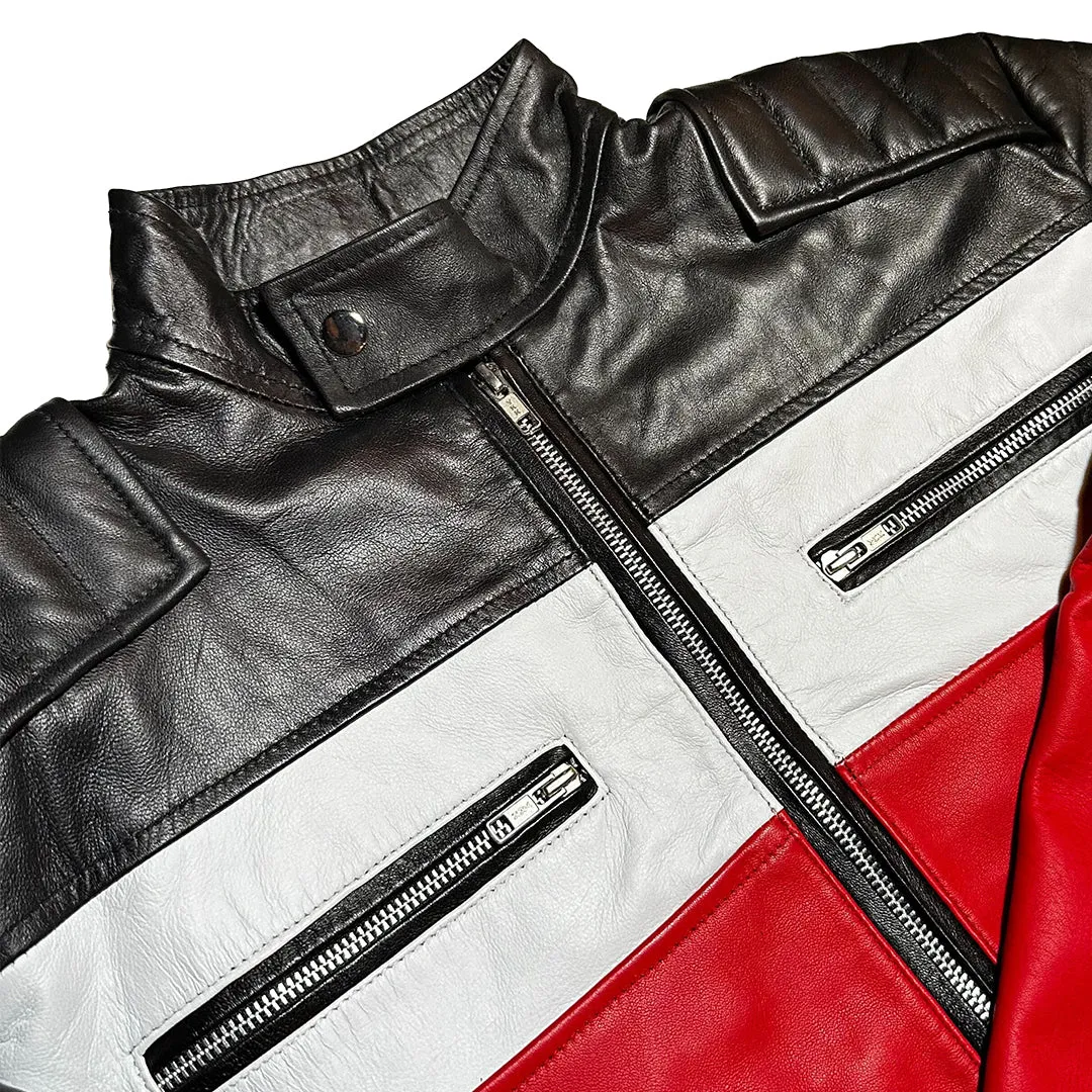 Men's Slim Fit Original Leather Moto Jacket “ Premium Quality