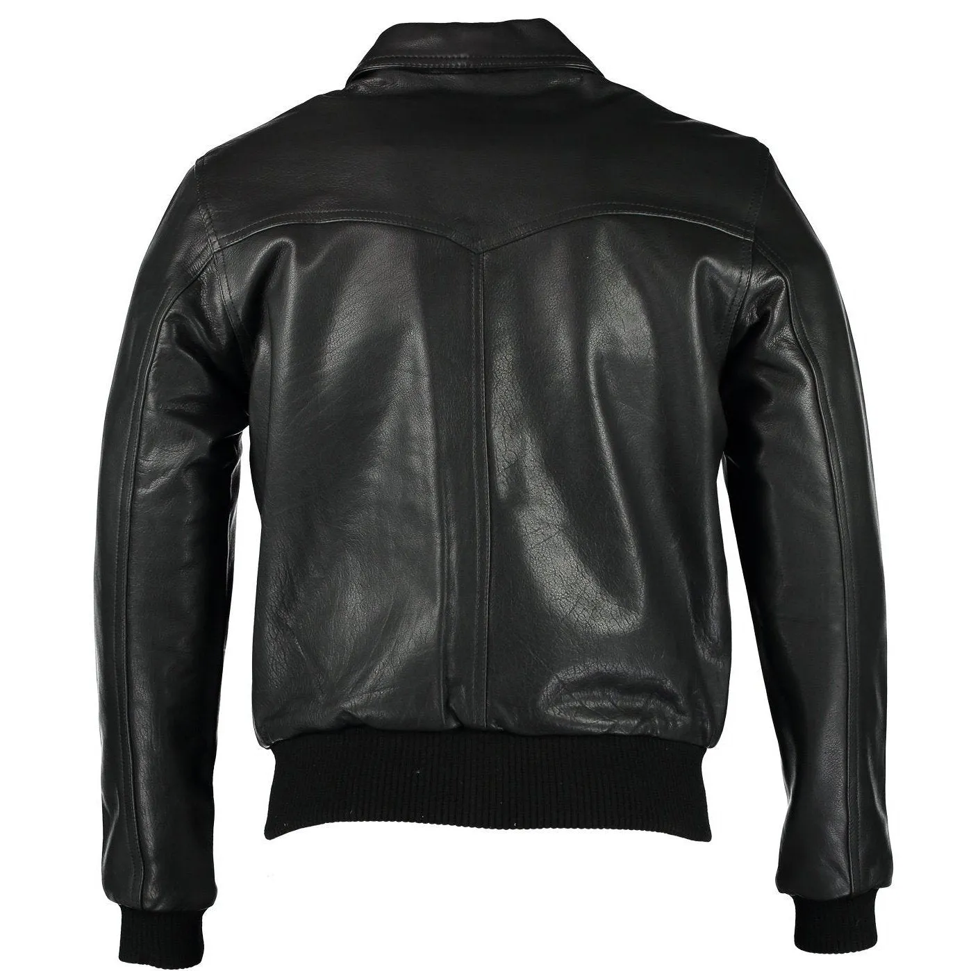 Men's The Deal Vintage Brown Bomber Leather Jacket