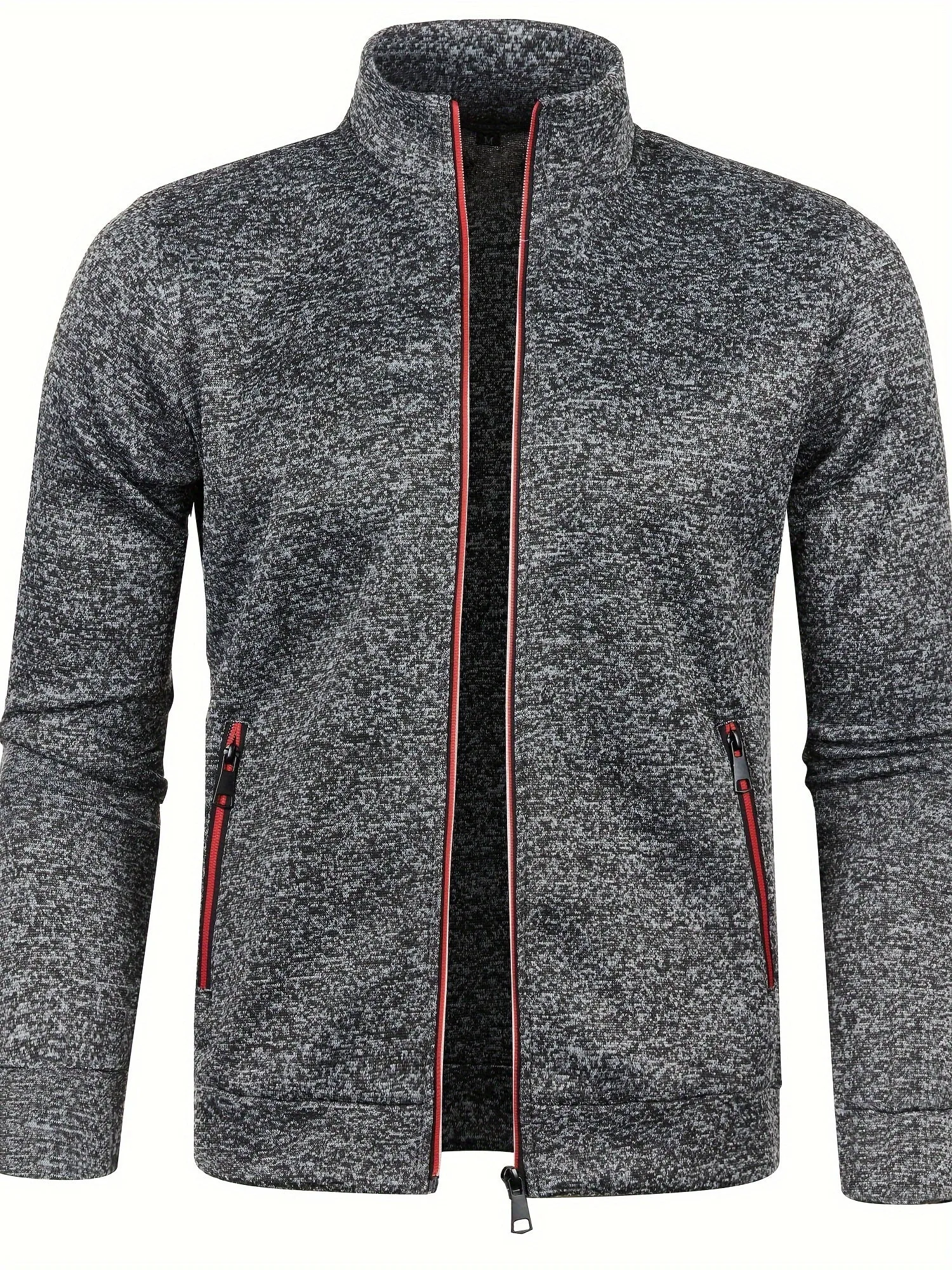 Men's zip-up jacket - versatile and cozy outerwear