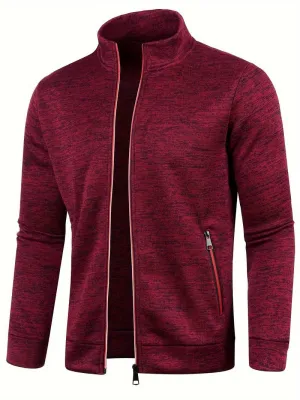 Men's zip-up jacket - versatile and cozy outerwear