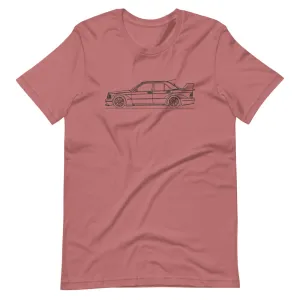 Mercedes-Benz 190E 2.5-16 Evo II W201 silhouette T-shirt