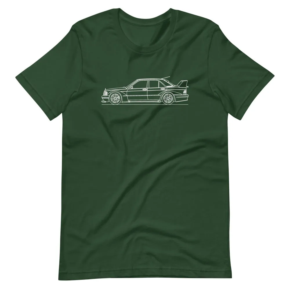 Mercedes-Benz 190E 2.5-16 Evo II W201 silhouette T-shirt