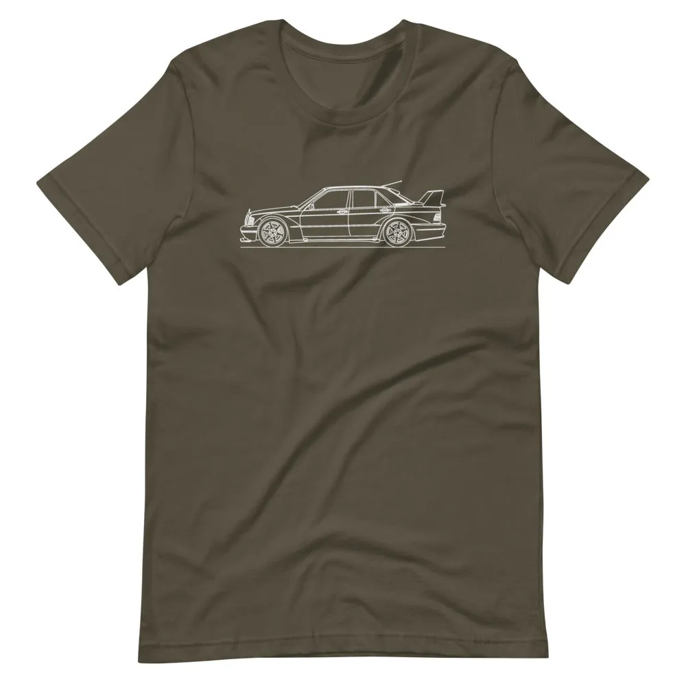 Mercedes-Benz 190E 2.5-16 Evo II W201 silhouette T-shirt