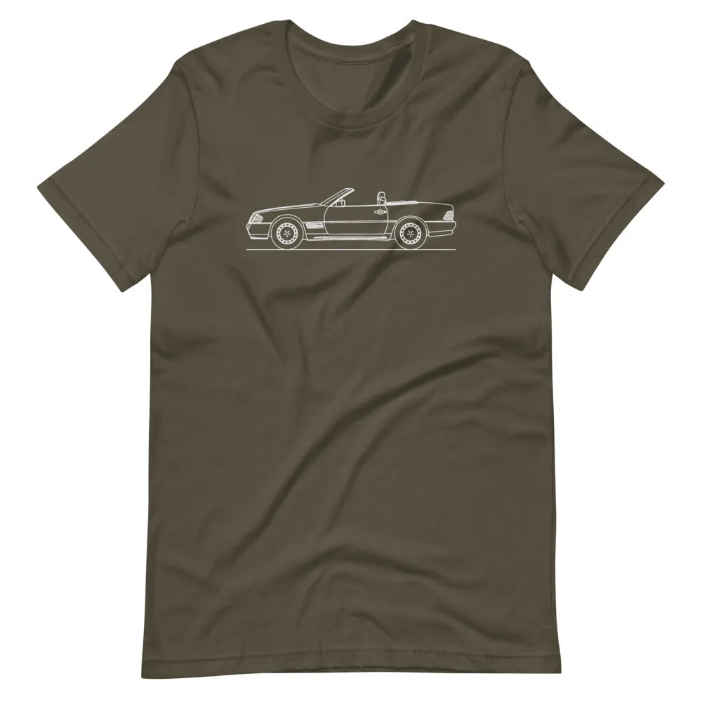 Mercedes-Benz SL 280 R129 silhouette T-shirt