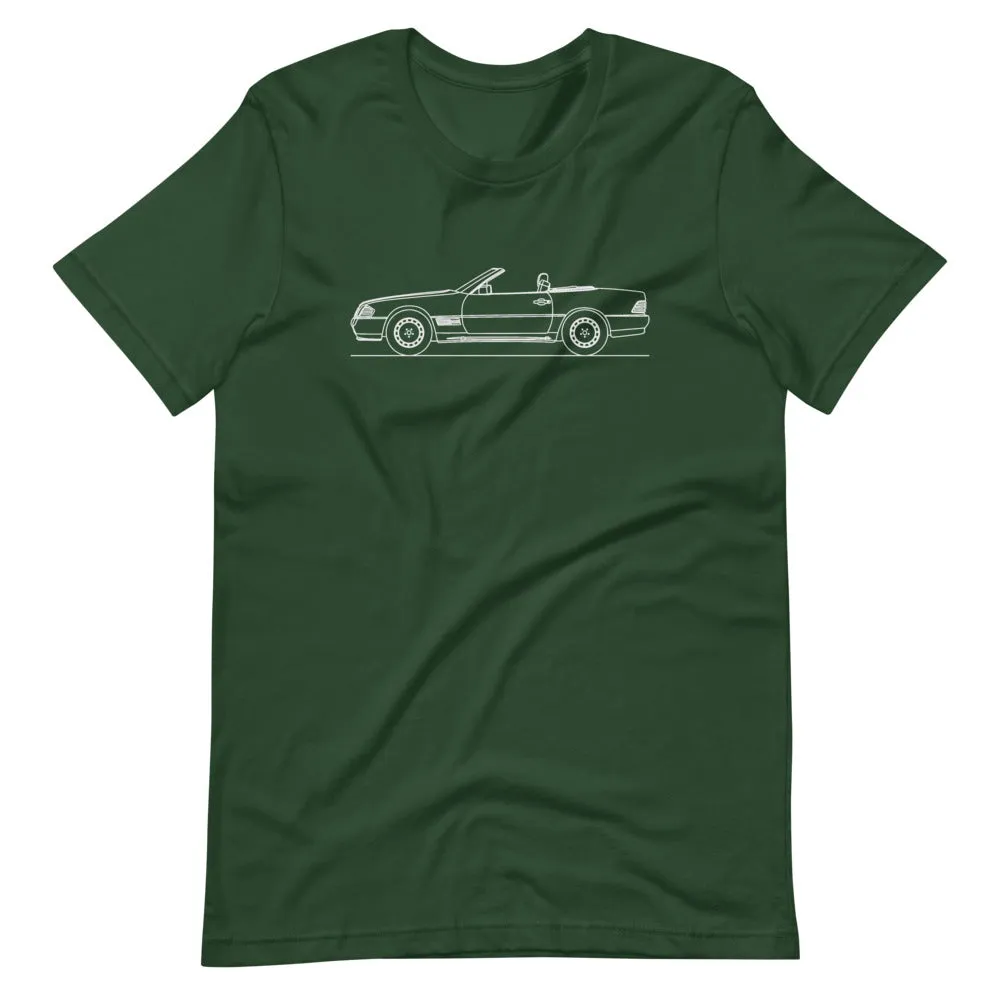 Mercedes-Benz SL 280 R129 silhouette T-shirt