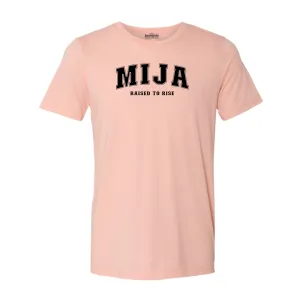 Mija Raised To Rise - Peach (Youth Tee)
