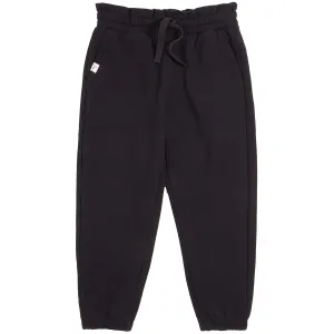 Miles - Basic Paperbag Waist Jogger - Pure Black