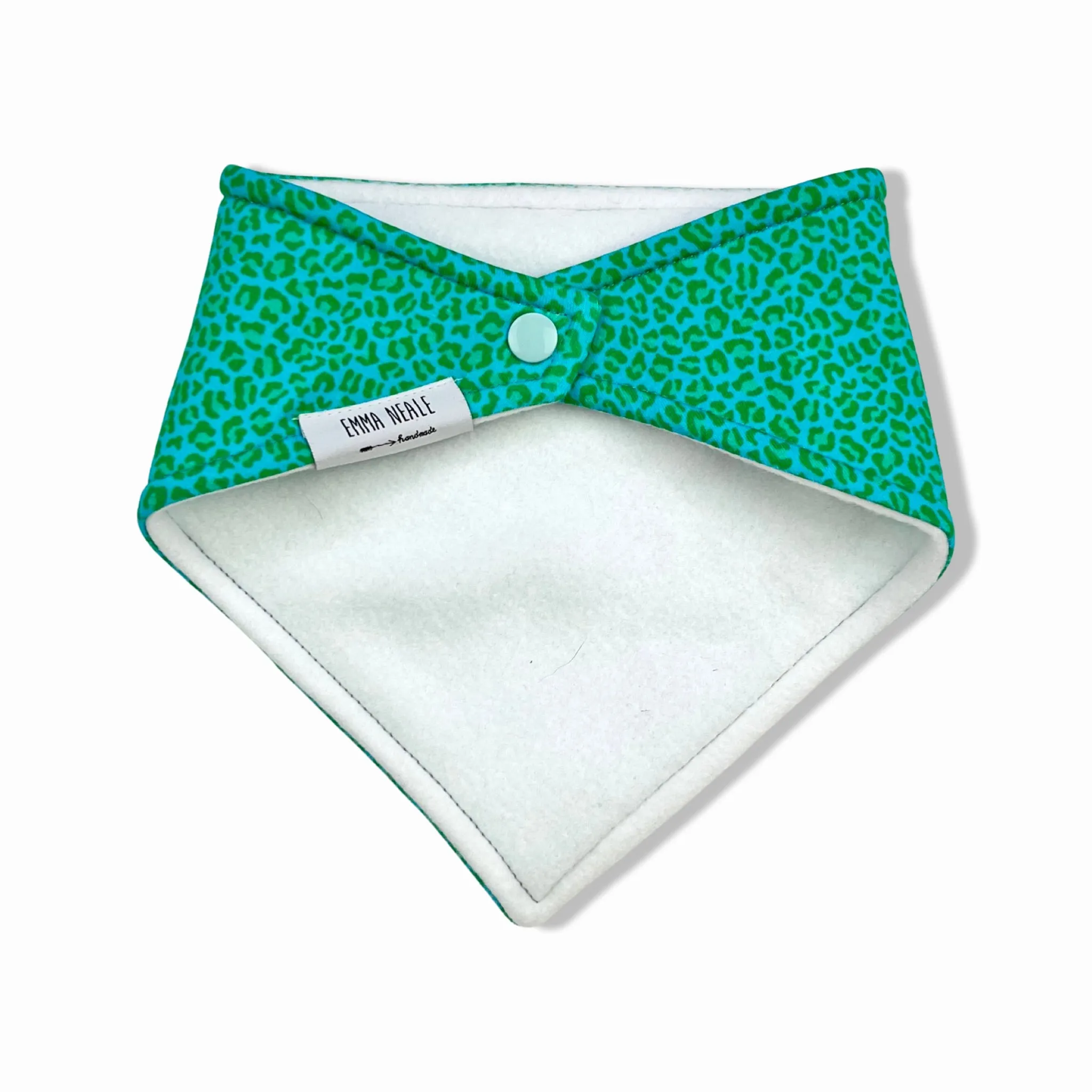 MINI LEOPARD BANDANA BIB