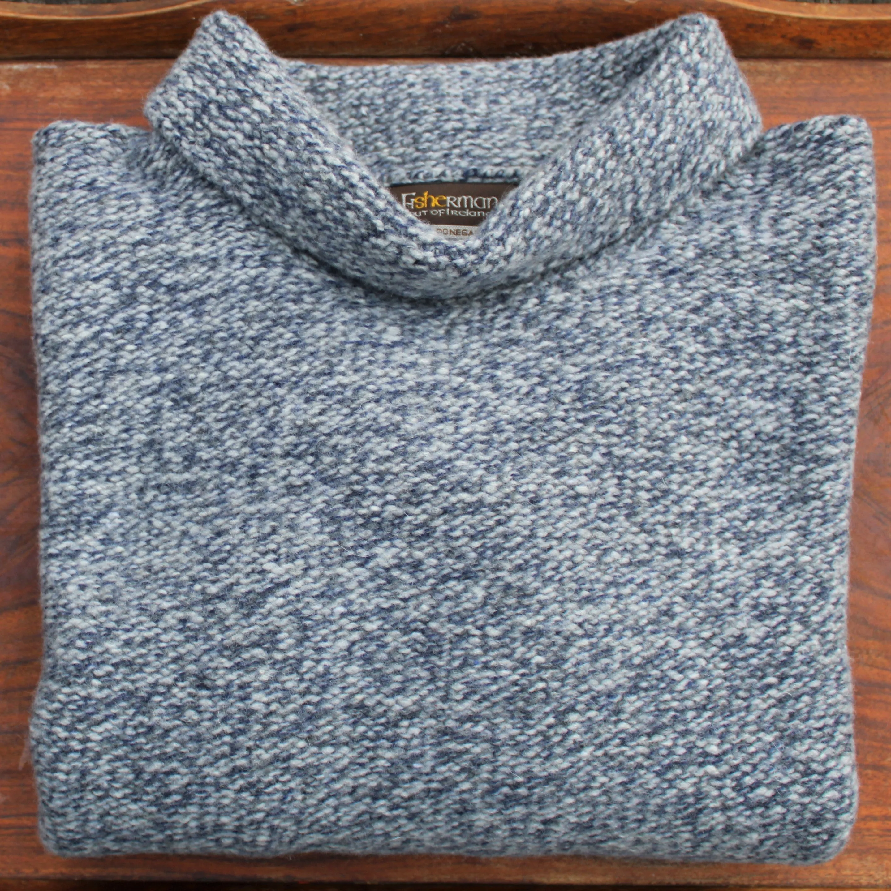 Mock Neck Jumper - Pebble