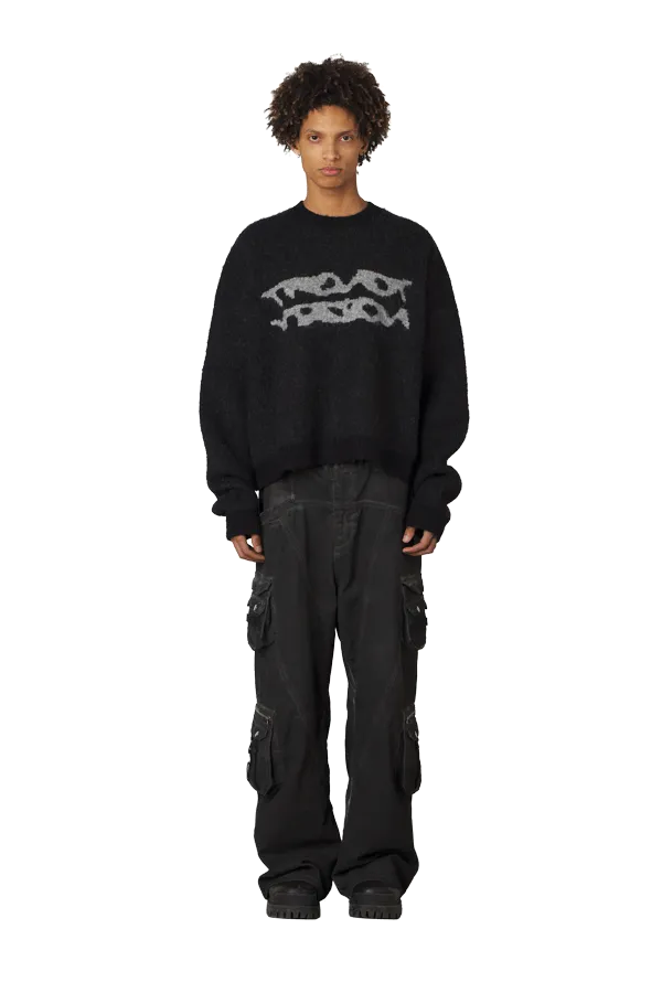 Mohair Logo Knit