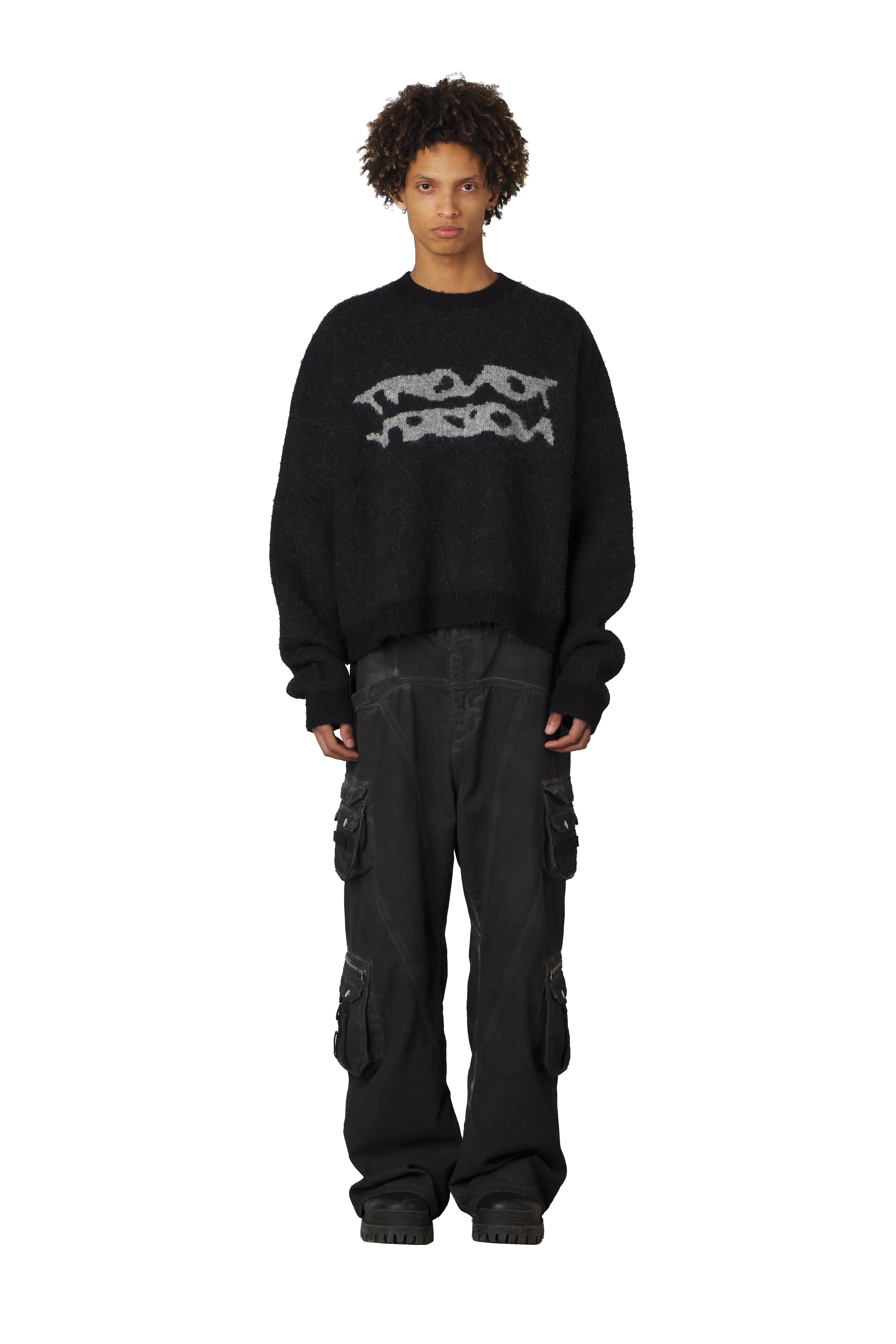 Mohair Logo Knit
