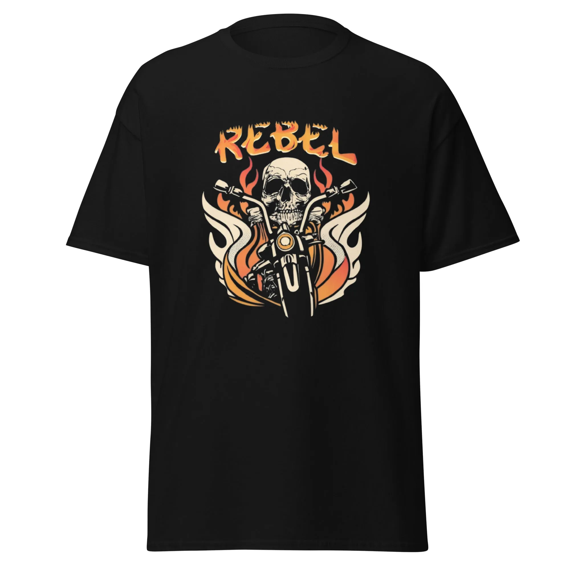 Motorcycle Rebel Men's Classic Tee (sizes up to 3x)