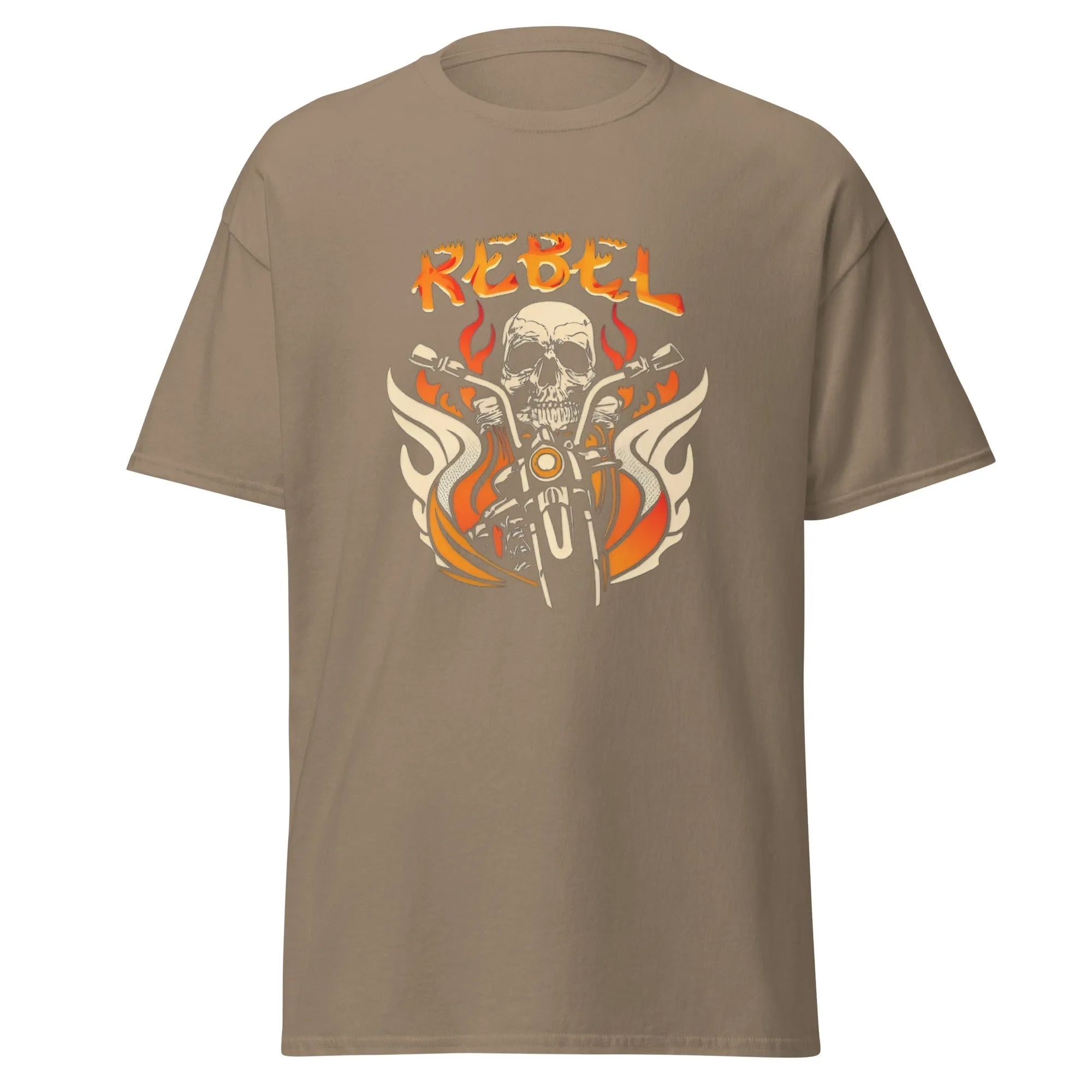 Motorcycle Rebel Men's Classic Tee (sizes up to 3x)