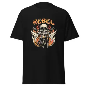 Motorcycle Rebel Men's Classic Tee (sizes up to 3x)