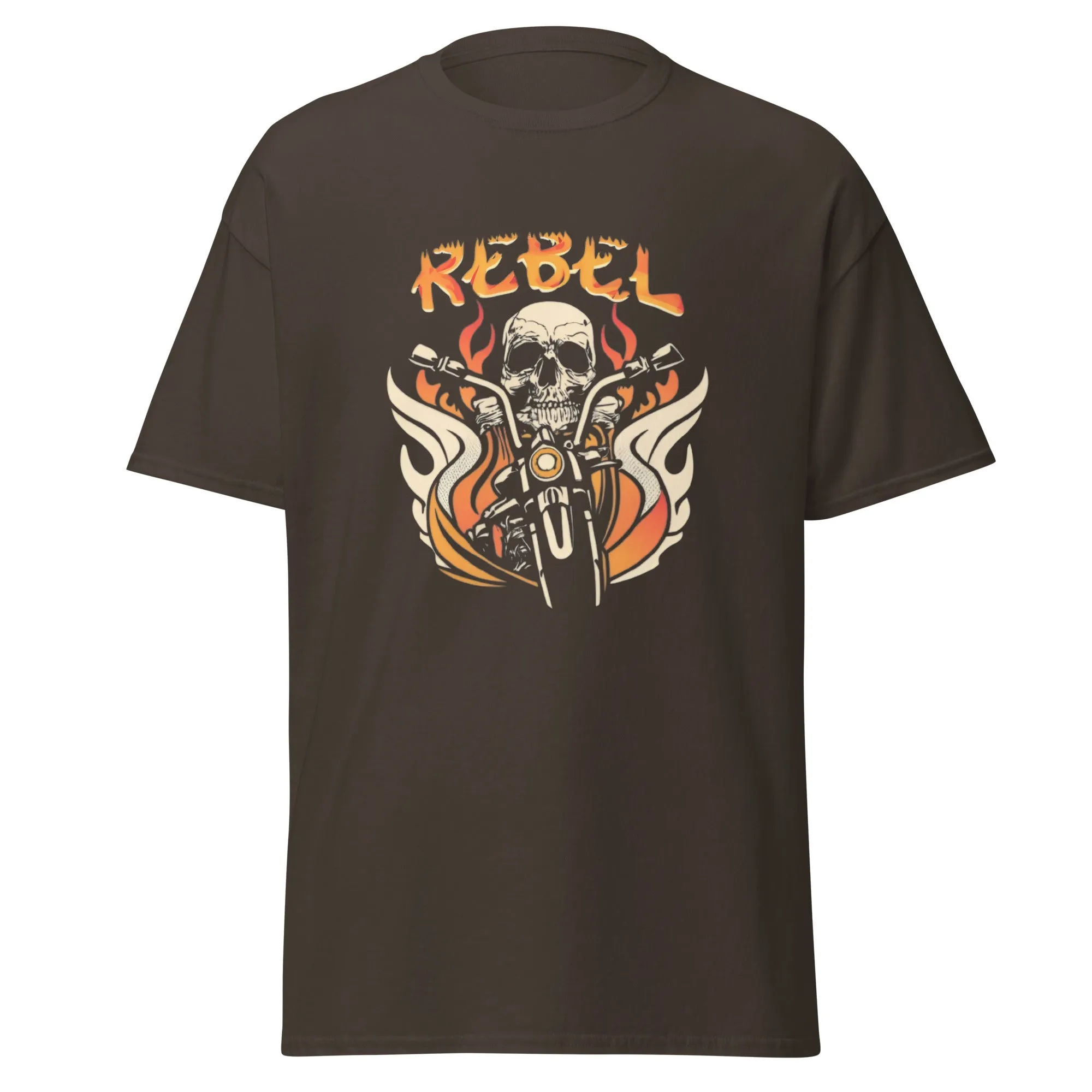 Motorcycle Rebel Men's Classic Tee (sizes up to 3x)