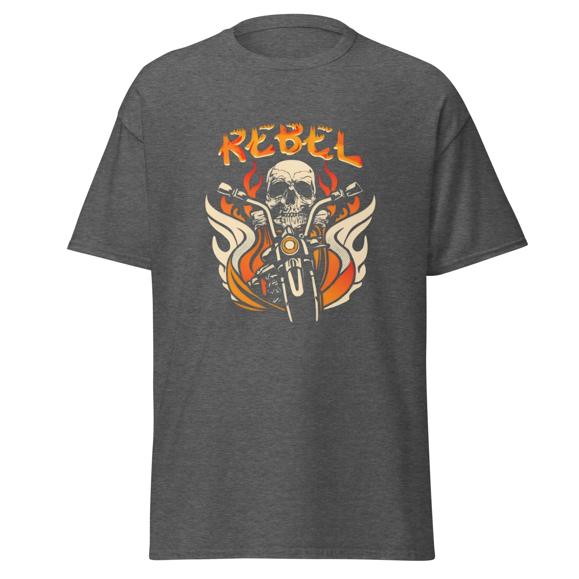 Motorcycle Rebel Men's Classic Tee (sizes up to 3x)