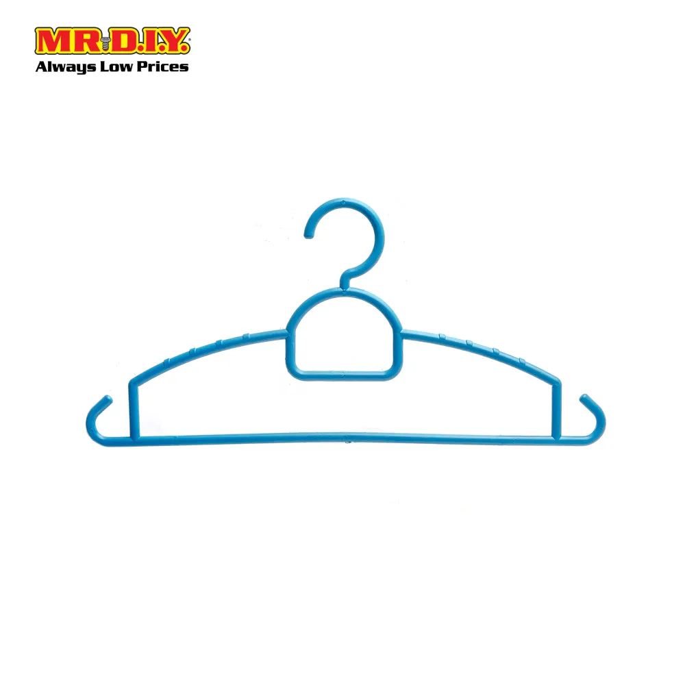 (MR.DIY) 6pcs Plastic X-Ware Clothes Hanger (H17.5xL36cm)