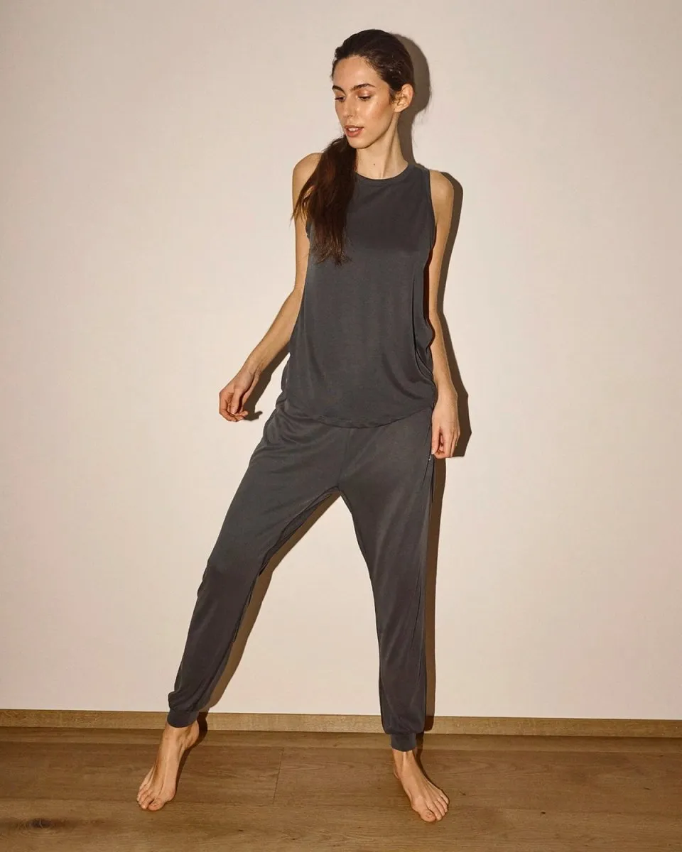 MY x ELSK® SARAH FLOW TOP - PIRATE BLACK