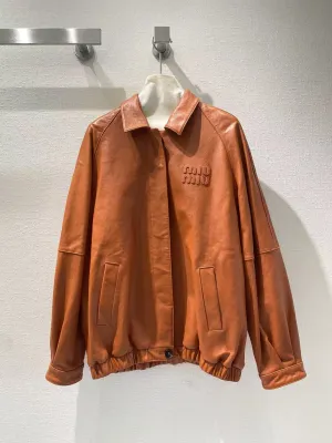 New American style leather jacket