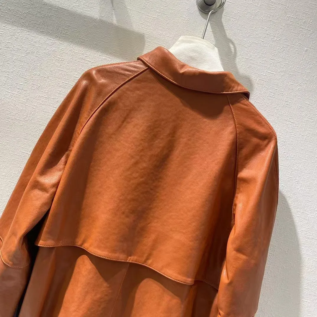 New American style leather jacket