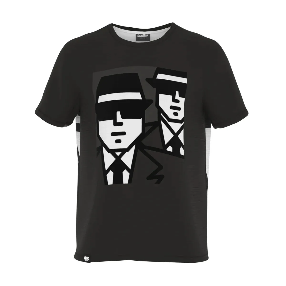 NEW Fresh Hoods Pitpop Blues Brothers T-Shirt, Sz XL, Retails $92