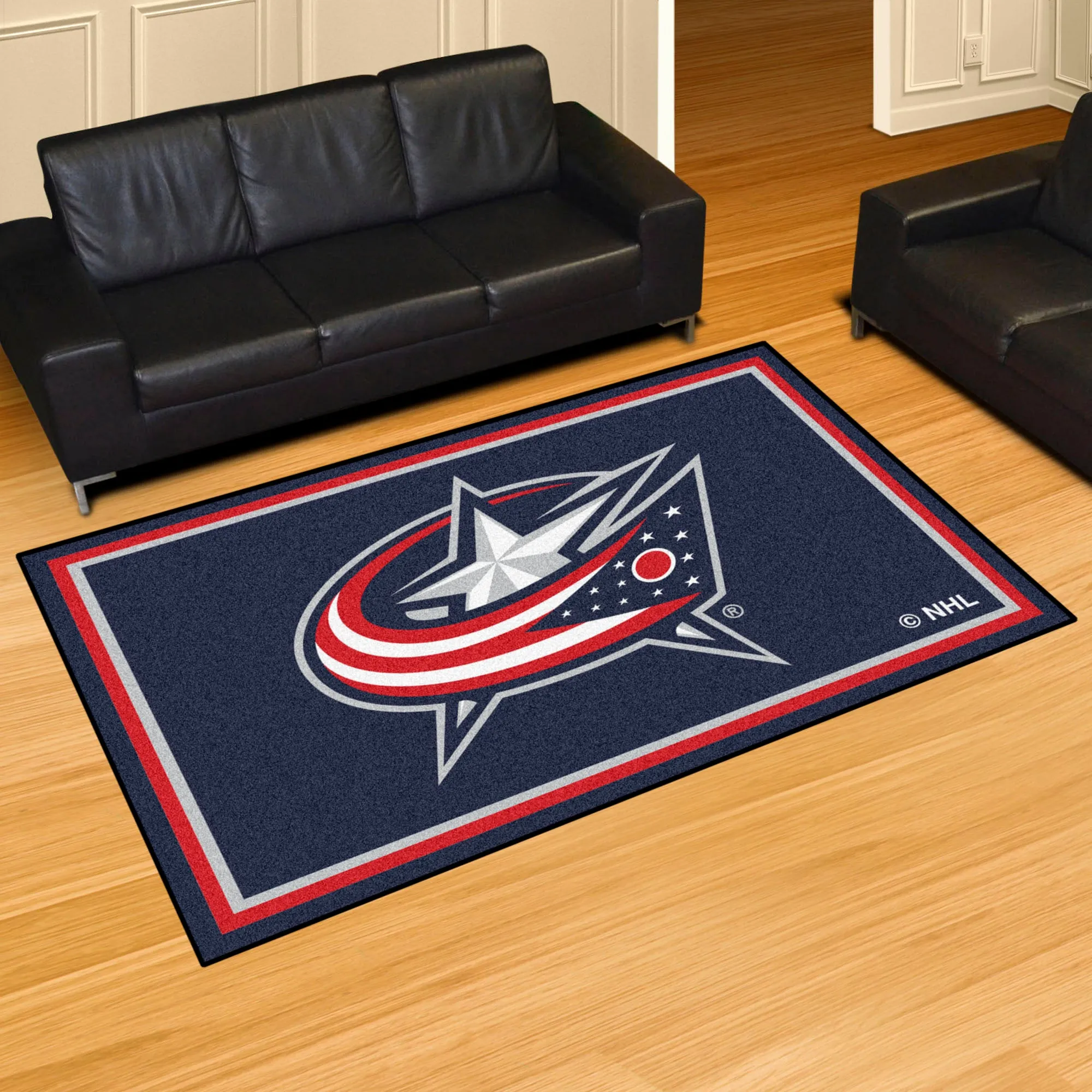 NHL - Columbus Blue Jackets 5x8 Rug