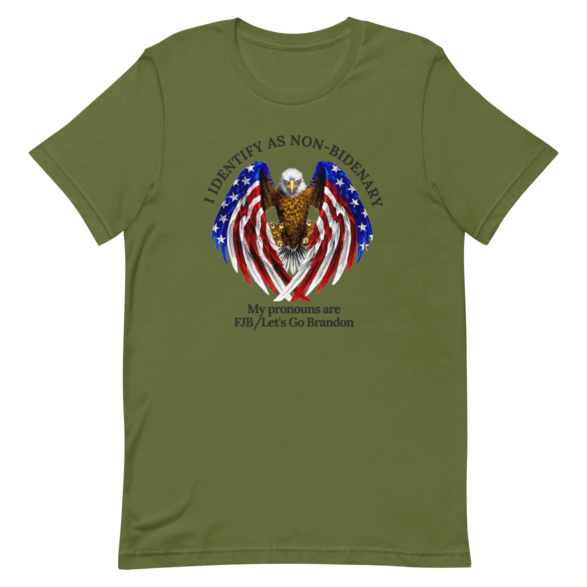 Non Bidenary 2 Pronouns Unisex t-shirt