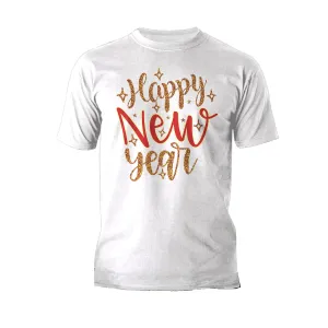 NYE Happy New Year Stars Sparkle Bling Party Eve Celebration Men's T-Shirt