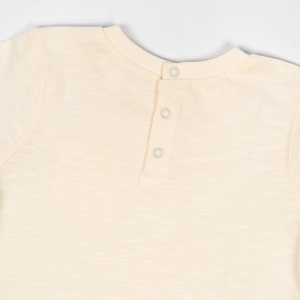 On the Go T-Shirt - Oat Milk