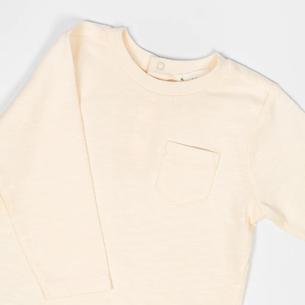 On the Go T-Shirt - Oat Milk
