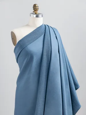 Organic Cotton Heavy French Terry - Steel Blue - Swatch