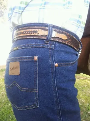 Outback Mens Stretch Jeans - 34"LEG