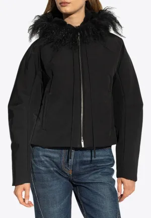 Padded Zip-Up Hooded Jacket