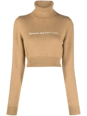 Palm Angels Camel Sweater