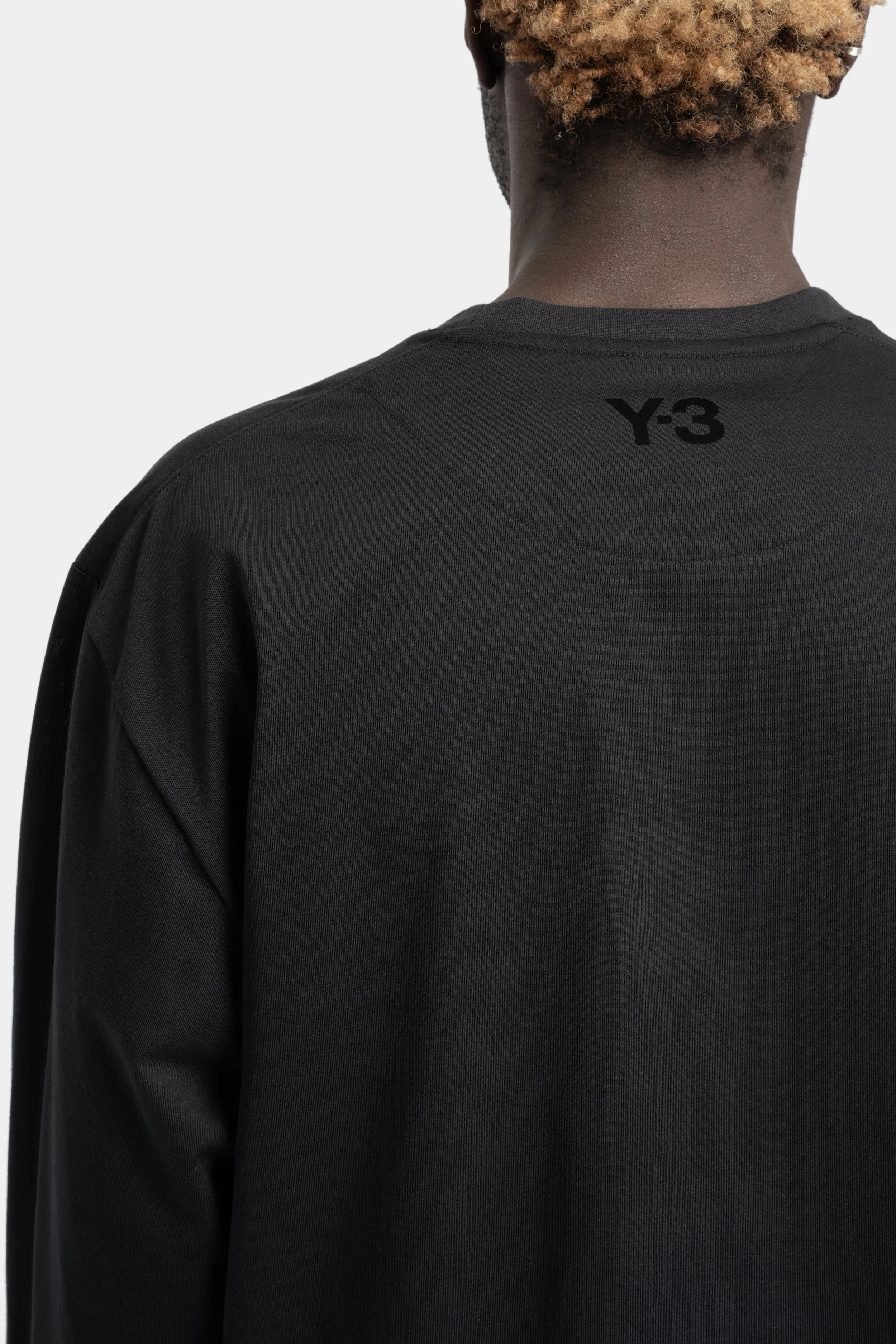 Panelled long sleeve tee