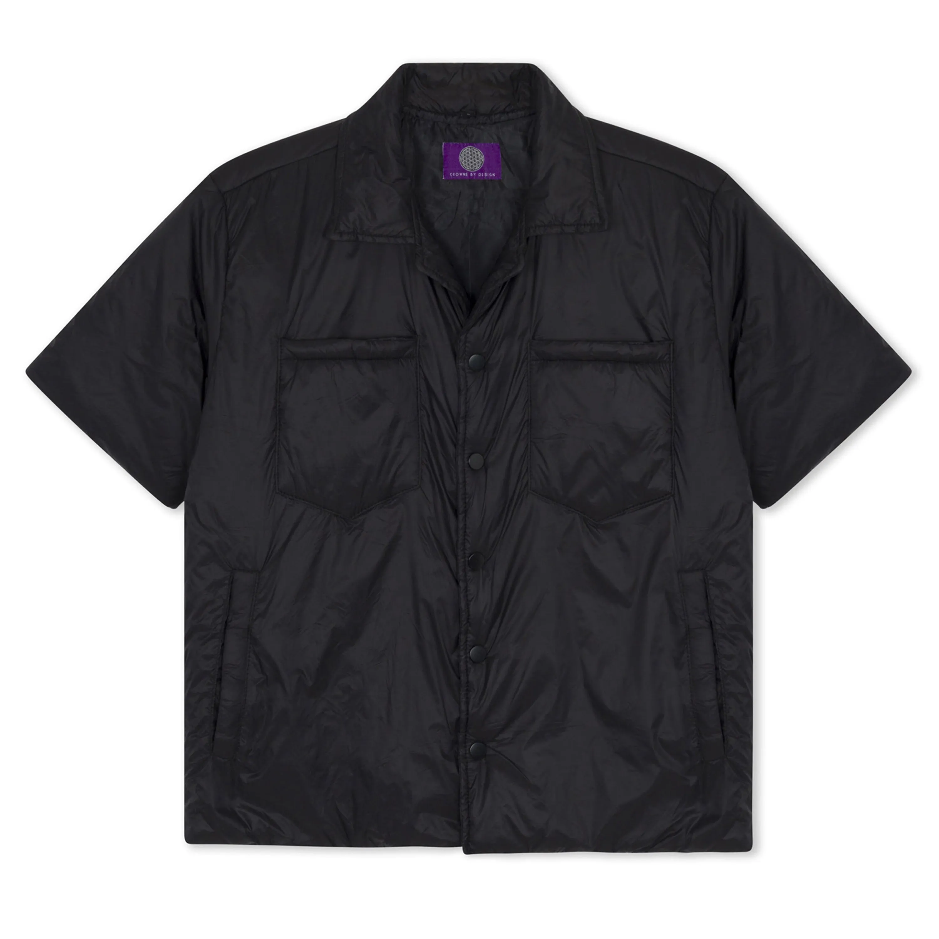 Parachute Puff Shirt (Black)