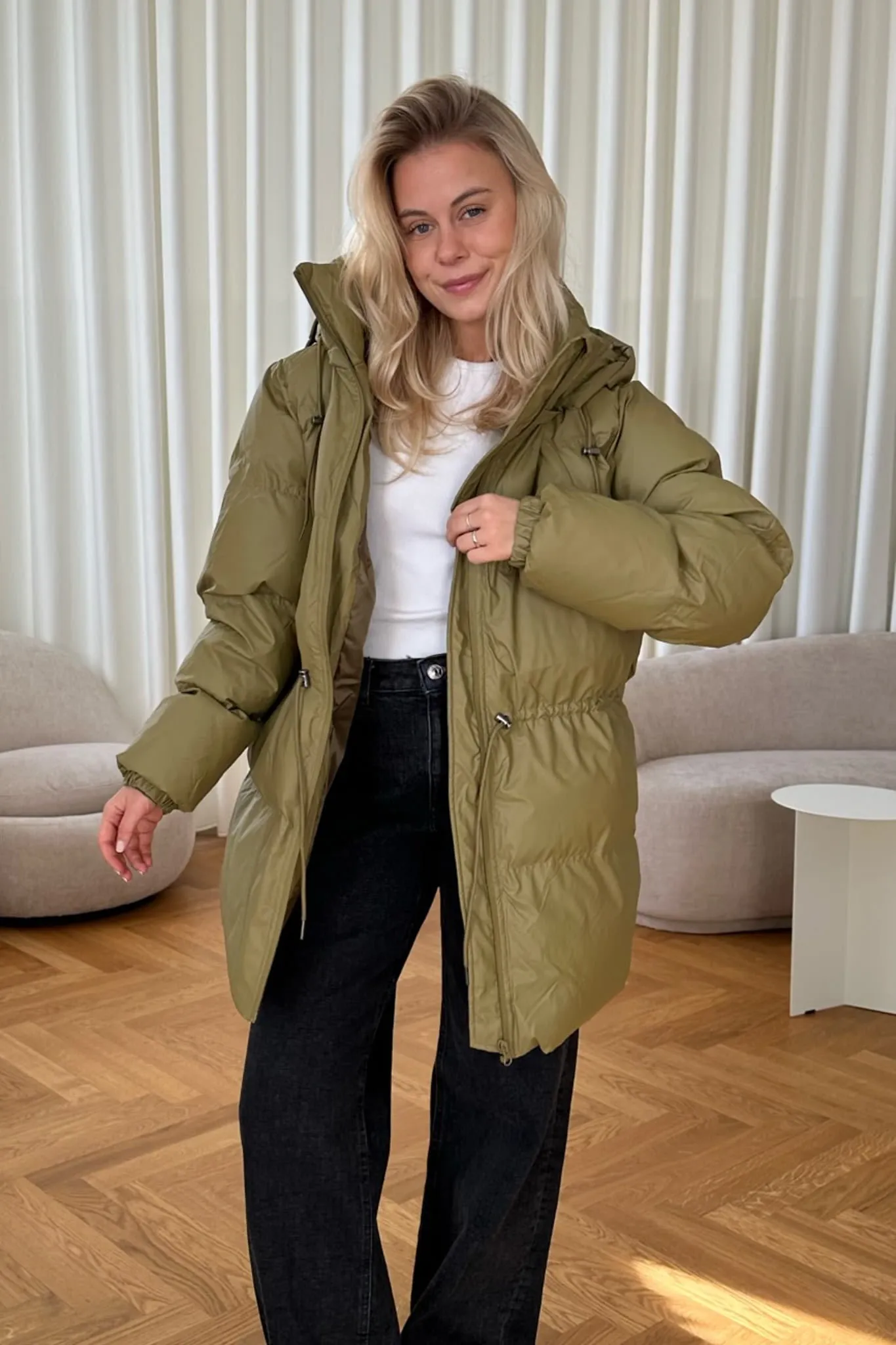 Pastina Jakke - Olivengrøn