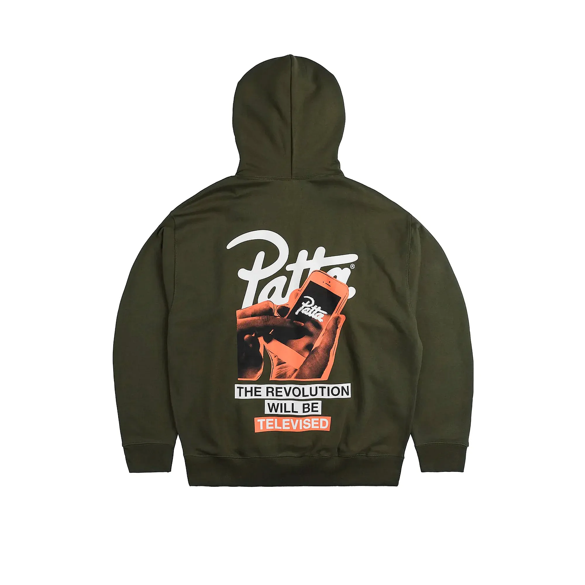Patta Mens Revolution Boxy Hooded Sweater