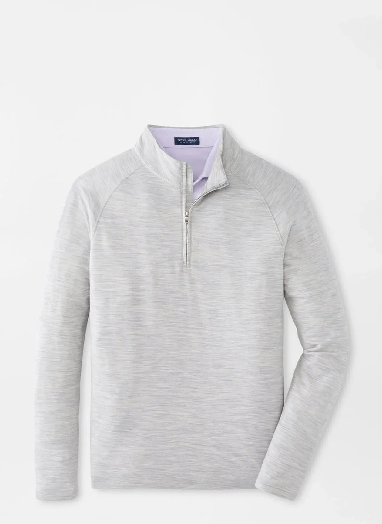 Peter Millar Excursionist Flex Heathered Performance Pullover