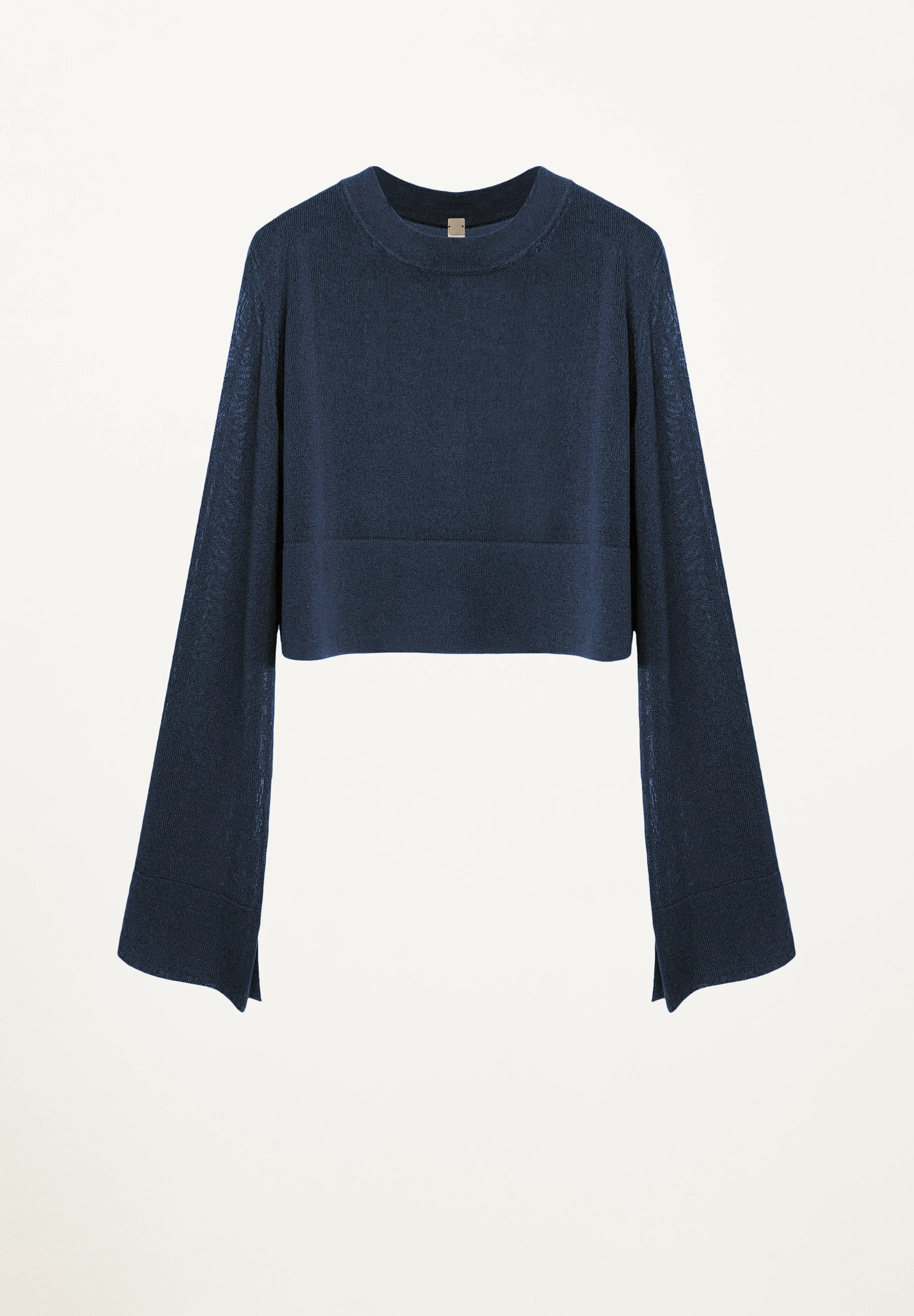 Pippa Cropped Top in Indigo