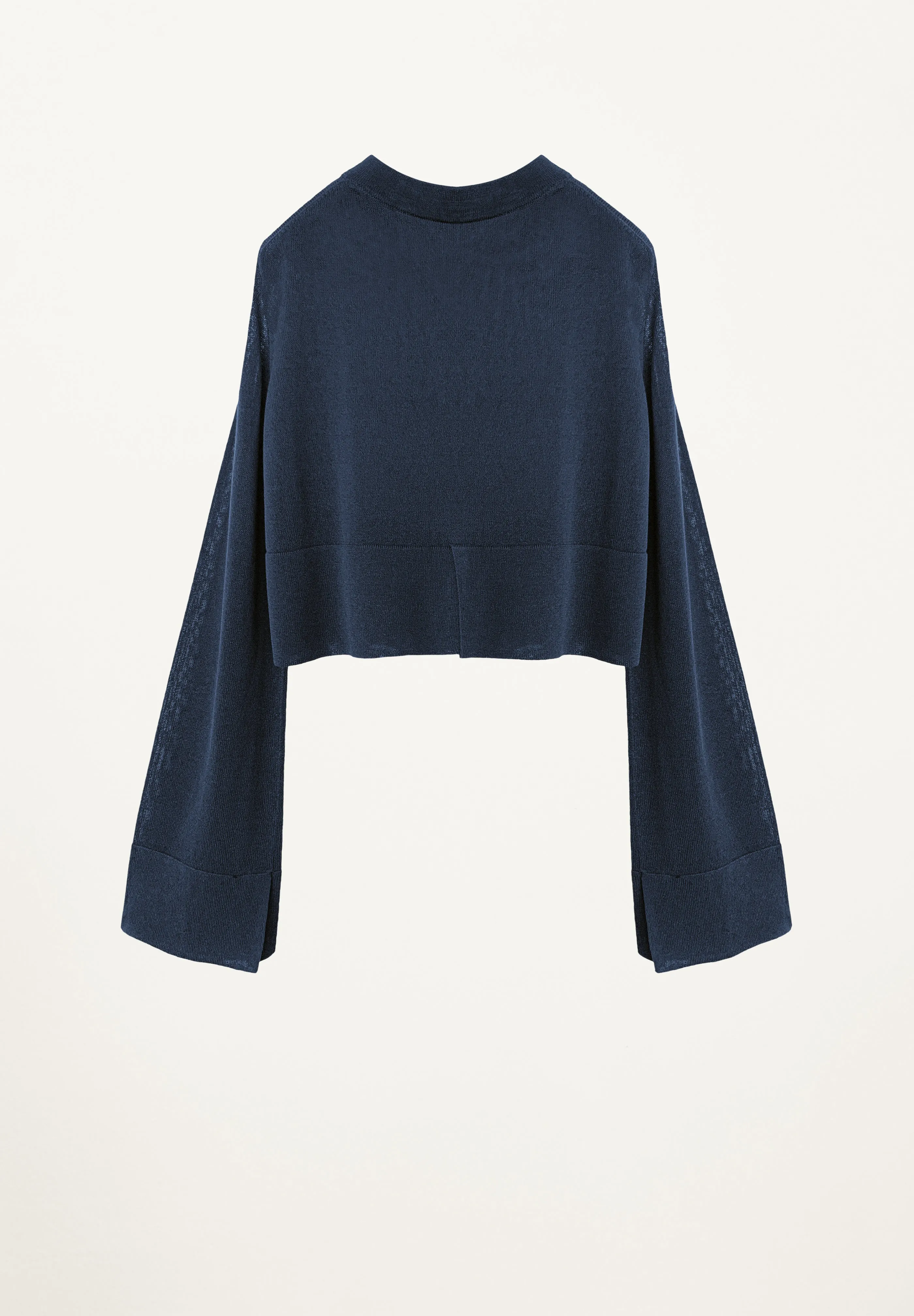 Pippa Cropped Top in Indigo