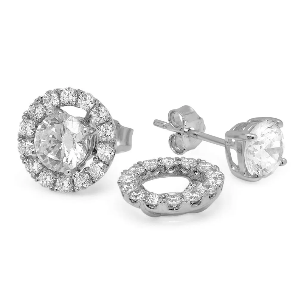 PMI 14W@1.8 28RD1@0.68 6.5MM ROUND EARRING JACKETS