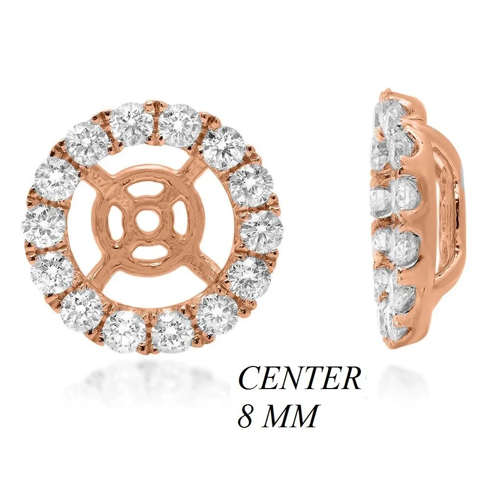 PMI 14W@2.70 36RD1@0.89 8MM ROUND EARRING JACKETS